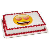 emoji™ Heart Eyes PhotoCake® Edible Image® - EIC21808