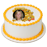 emoji™ Mashup PhotoCake® Edible Image® Frame - EIC21816