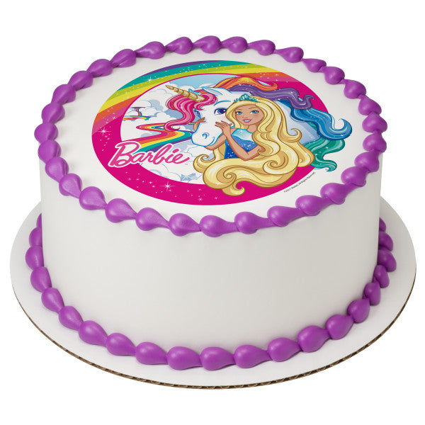 Barbie Dreamtopia Imagine PhotoCake Edible Image EIC21942