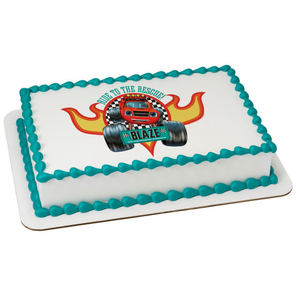 Blaze and the Monster Machines™ Ride to the Rescue! PhotoCake® Edible Image® - EIC22624