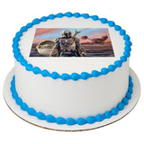 Star Wars ™ The Mandalorian & The Bounty PhotoCake® Edible Image® - EIC26466