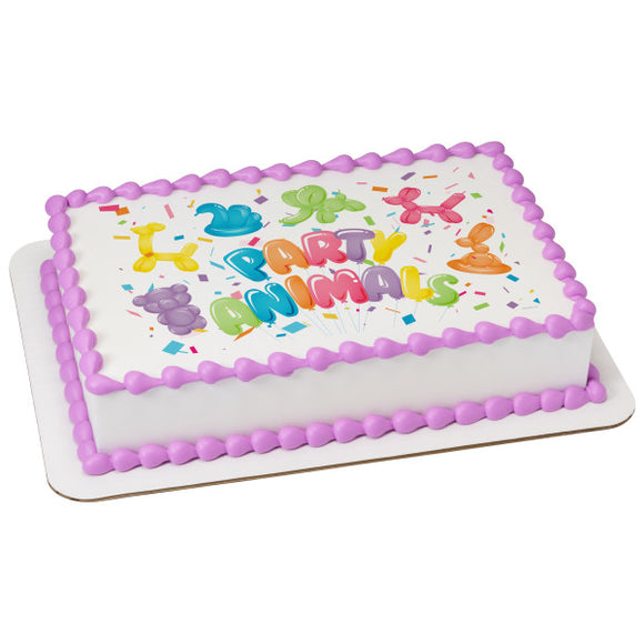 Party Animals PhotoCake® Edible Image® - EIC26908