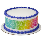 Rainbow Prism - PhotoCake® Edible Image® Strips EIC27543