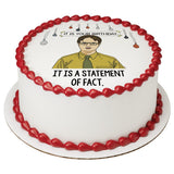 The Office Statement of Fact. PhotoCake® Edible Image® - EIC27861