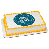 Happy Birthday Bash PhotoCake® Edible Image® - EIC28503