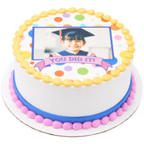 You Did It! PhotoCake® Edible Image® Frame - EIC28521