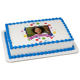 You Did It! PhotoCake® Edible Image® Frame - EIC28521