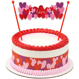 Multi Hearts PhotoCake® Edible Image® Strips - EIC28937