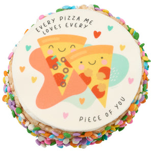 Every Pizza Me Loves You PhotoCake® Edible Image® - EIC28991