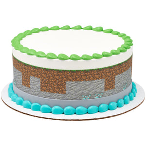 MINECRAFT Build PhotoCake® Edible Image® Strips - EIC29043