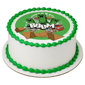 MINECRAFT Boom PhotoCake® Edible Image® - EIC29055