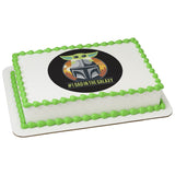 STAR WARS™ The Mandalorian #1 DAD in the Galaxy PhotoCake® Edible Image® - EIC29215