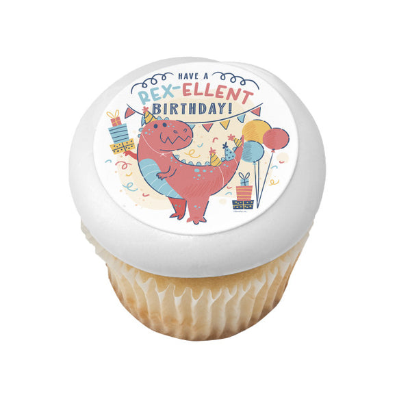 Have A Rex-ellent Birthday! PhotoCake® Edible Image® - EIC29285