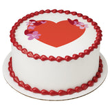 Red Heart Valentine - PhotoCake® Edible Image® - EIC29631