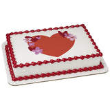 Red Heart Valentine - PhotoCake® Edible Image® - EIC29631