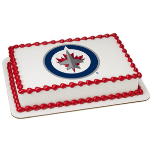 NHL® Winnipeg Jets® PhotoCake® Edible Image® EIC15711