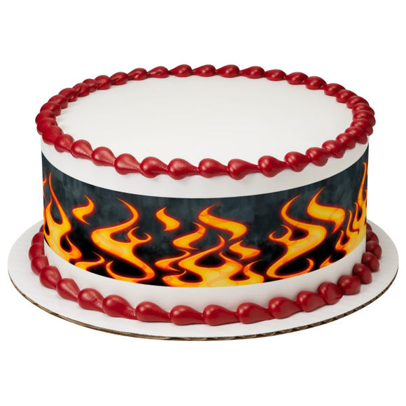 FLAMES PhotoCake® Edible Image® Strips EIC20259