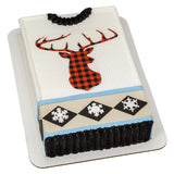 Red Check Plaid Deer EIC20425