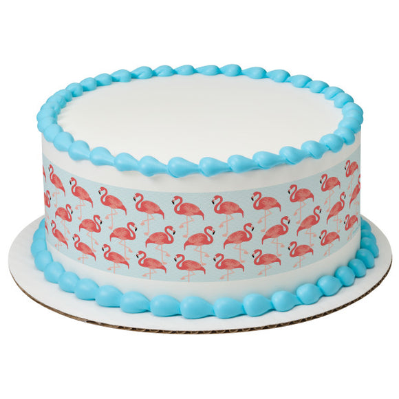 Flamingo PhotoCake® Edible Image® Strips EIC20732