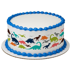 Dinosaur PhotoCake® Edible Image® Strips EIC20733