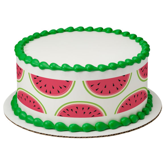 Tropical Watermelon PhotoCake® Edible Image® Strips EIC22874