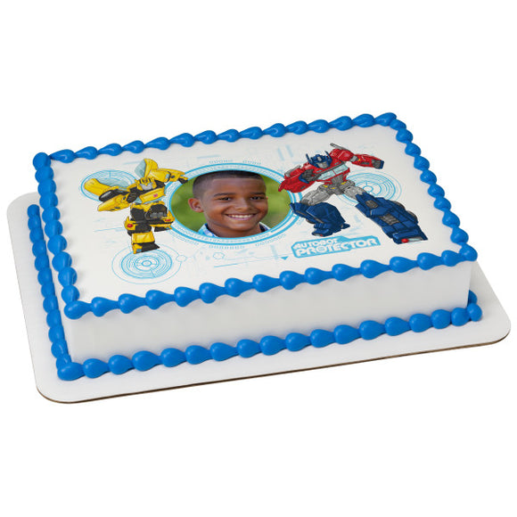 Transformers™ Defend Until the End PhotoCake® Edible Image® Frame EIC22893