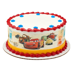 Cars Make Your Mark PhotoCake® Edible Image® Strips EIC23434