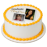 Then and Now PhotoCake® Edible Image® Frame EIC23765