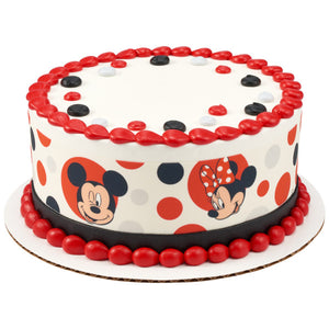 Mickey Mouse and Minnie Mouse Edible Image Strips EIC24675