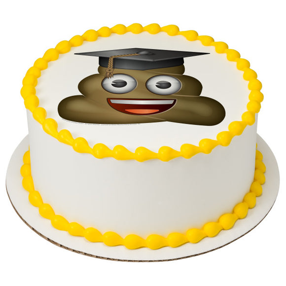 emoji™ Smiley Poo Grad - Graduation EIC25642