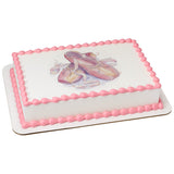 Ballerina Slippers PhotoCake® Edible Image® - EIC26912