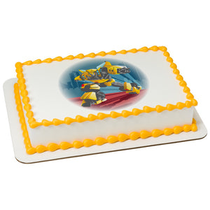 Transformer Bumblebee Topper Birthday Cake/Birthday Cake Decoration |  Shopee Philippines