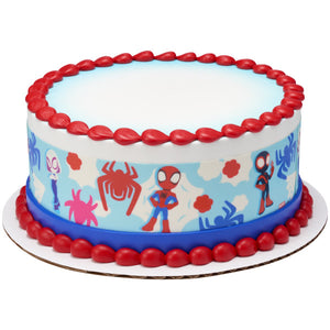 MARVEL Spidey and His Amazing Friends PhotoCake® Edible Image® Strips EIC27365