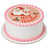 Merry Christmas Santa PhotoCake® Edible Image® EIC27392