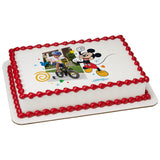 Disney Mickey Mouse Funhouse Fun on Repeat PhotoCake® Edible Image® Frame EIC27884
