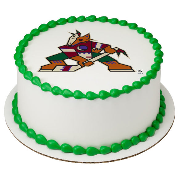 NHL®  Arizona Coyotes® PhotoCake® Edible Image® EIC28106