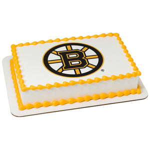 NHL® Boston Bruins® PhotoCake® Edible Image® EIC3735