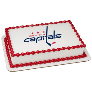 NHL® Washington Capitals®  PhotoCake® Edible Image® EIC3776