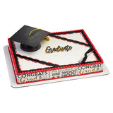 Classic Contemporary Congrats PhotoCake® Edible Image® Strips EIC436