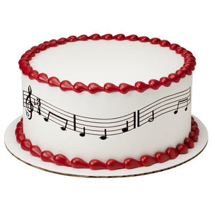 Music Notes Variety PhotoCake® Edible Image® Strips EIC444