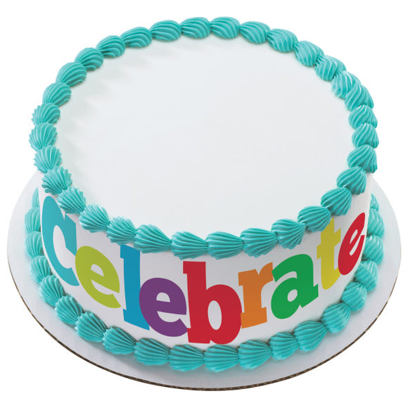 Celebrate PhotoCake® Edible Image® Strips EIC581