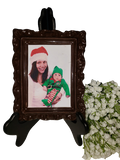 CHOCOLATE PICTURE FRAME WITH EDIBLE IMAGE (5" x 7") - MM-FR001